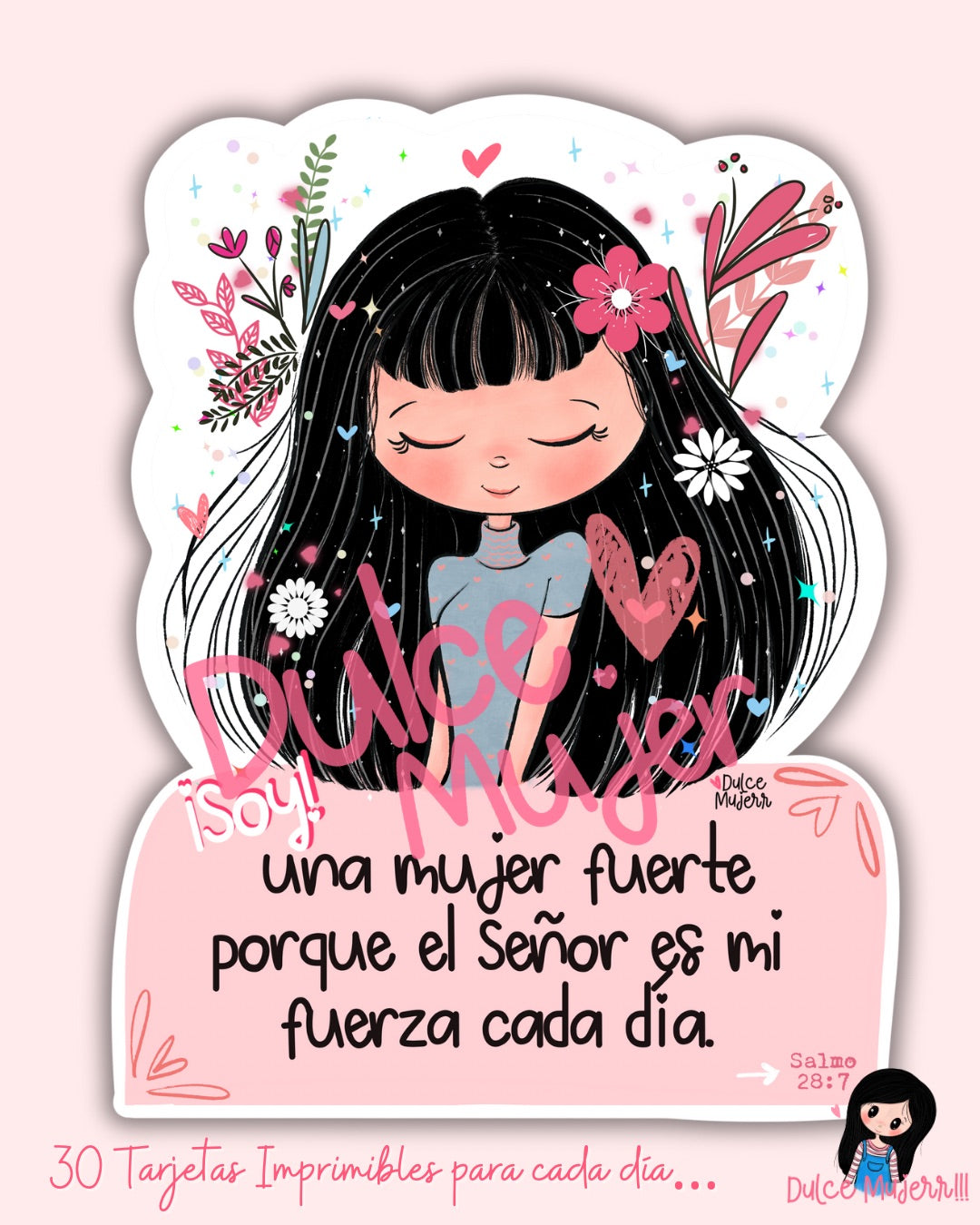 30 Afirmaciones para el Corazón (Tarjetas DM Imprimibles…)