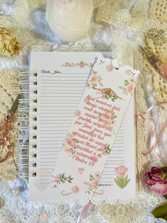 Marcapáginas de Rosas