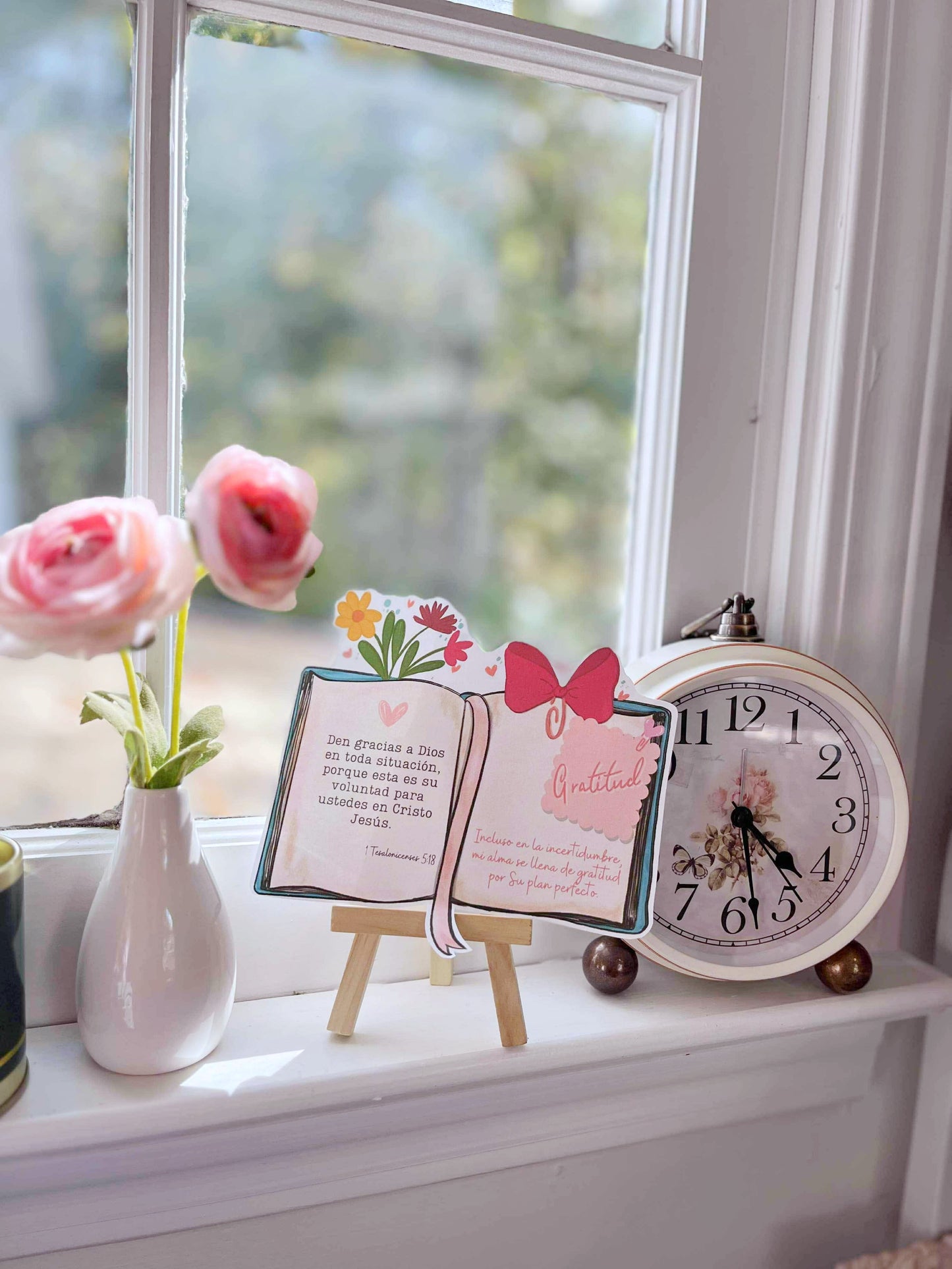 30 Tarjetas de ¡Gratitud! en forma de libro