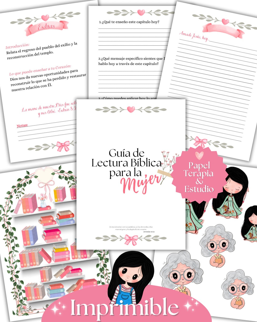Guía de Lectura Bíblica para la Mujer (Imprimible)