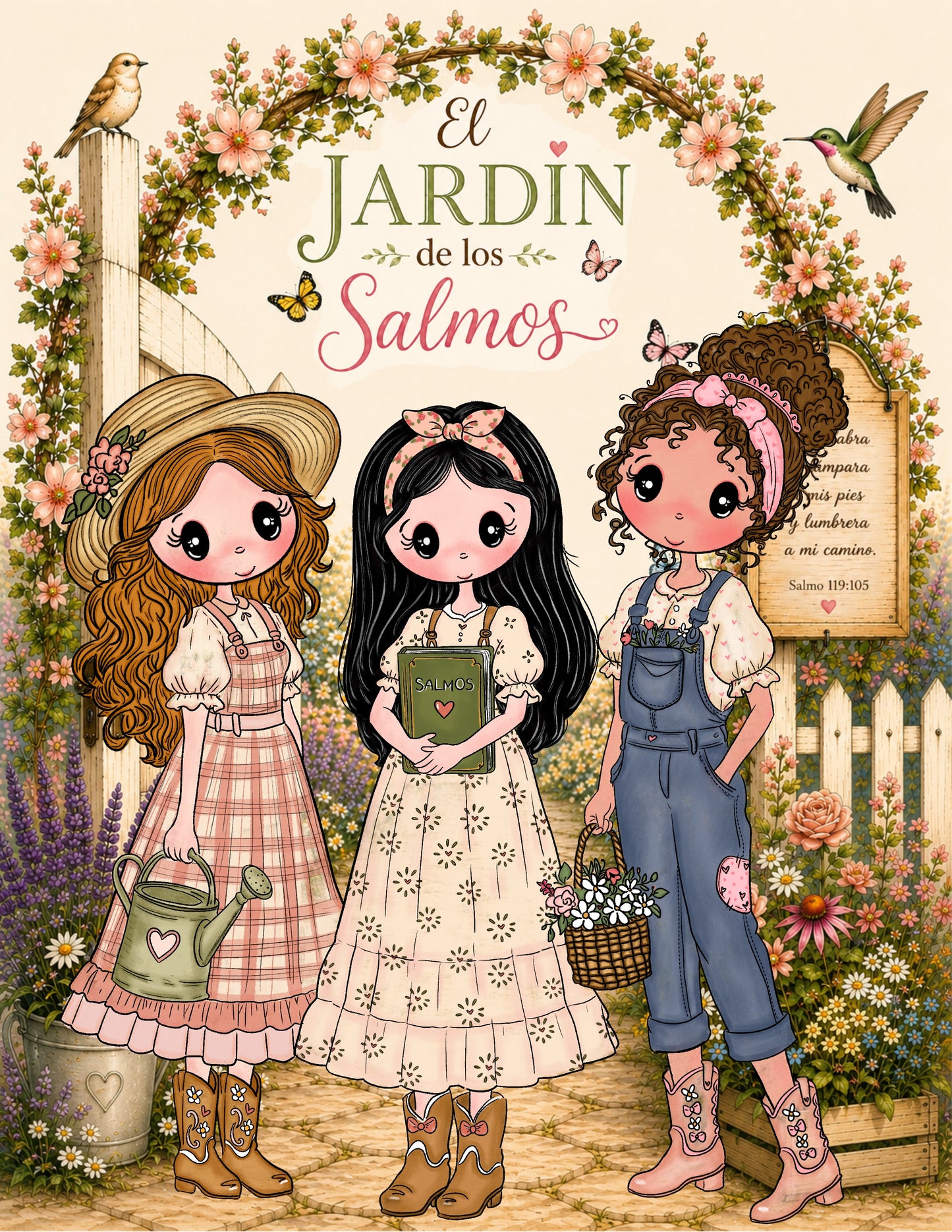 Pre-Orden El Jardín de los Salmos- Libro de Colorear