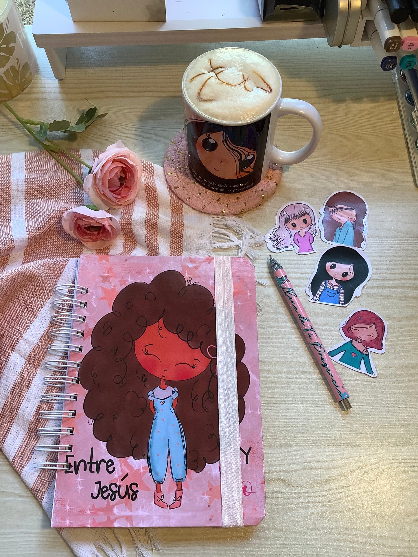 Libreta para oración ENTRE JESÚS Y YO