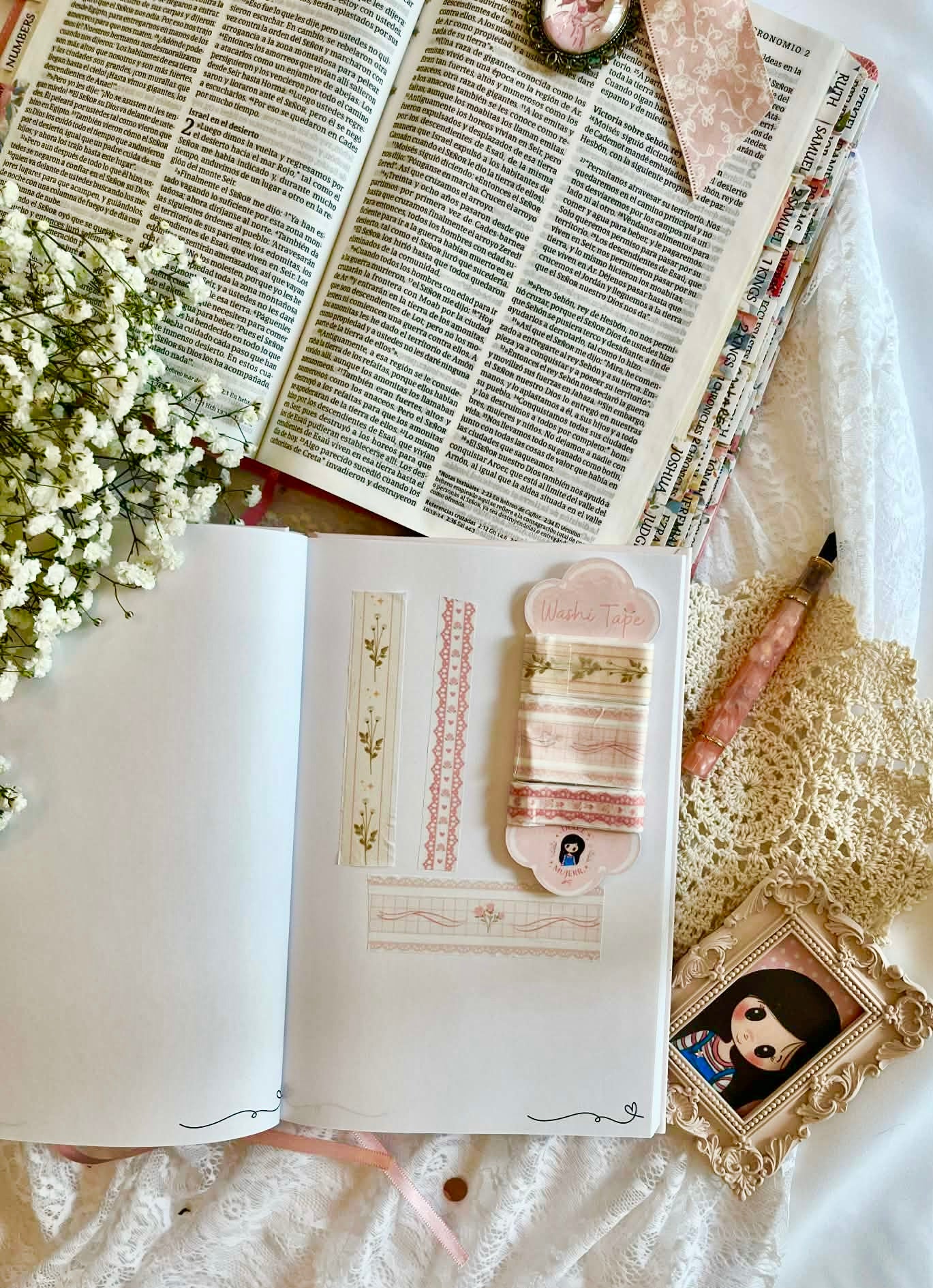 Washi Tape “Mi Dulce Primavera” 🌷🎀