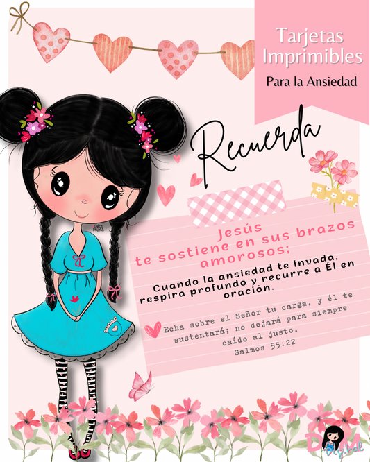 Tarjetas Imprimibles para la Ansiedad