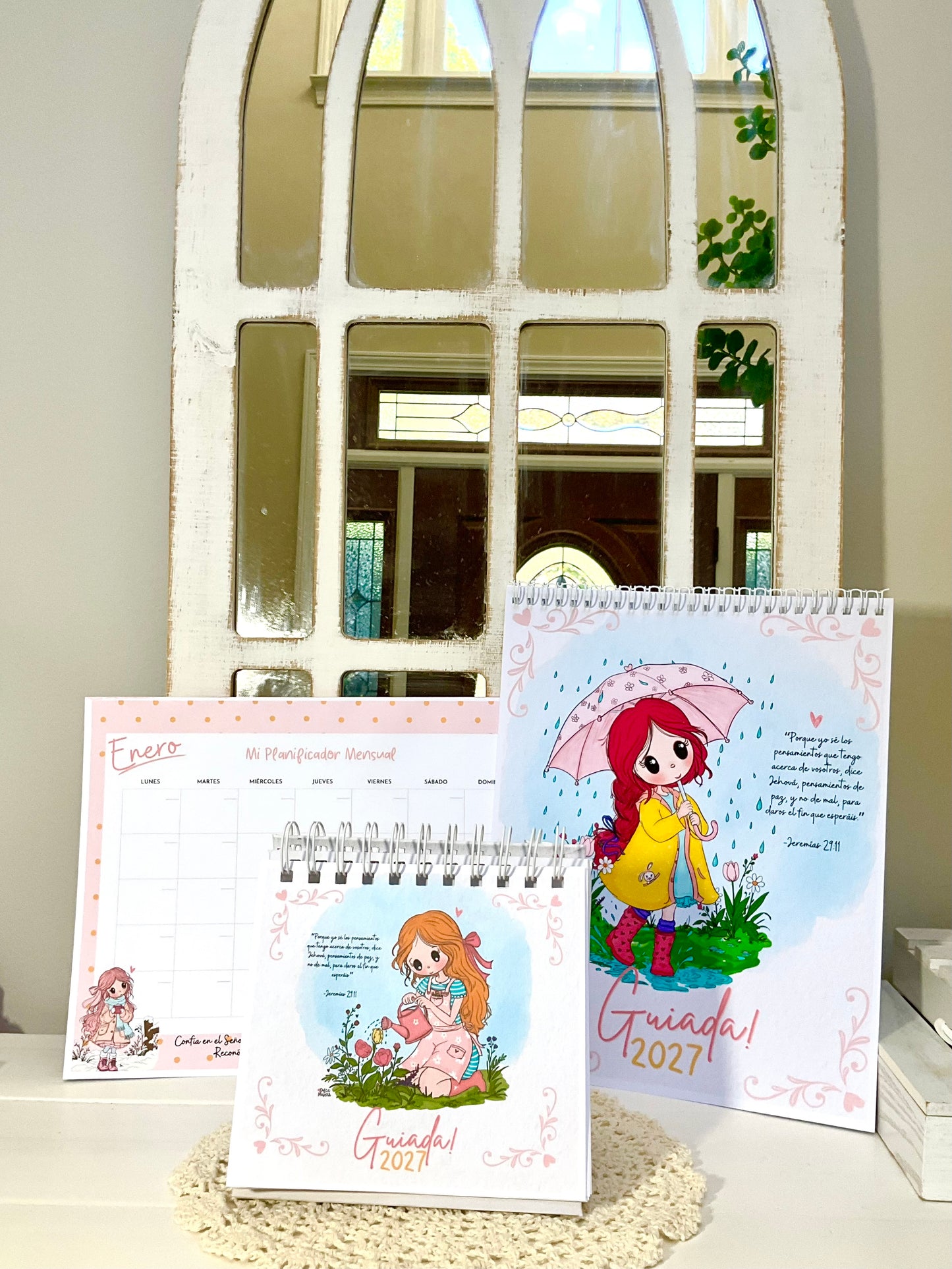 Calendario Guiada! 2027. Mesa.
