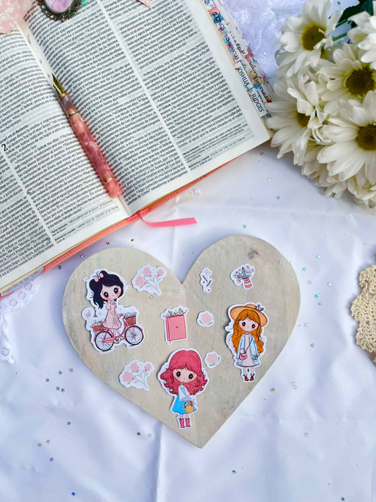 Stickers Ilustrados – Colección Mi Dulce Primavera 🌷