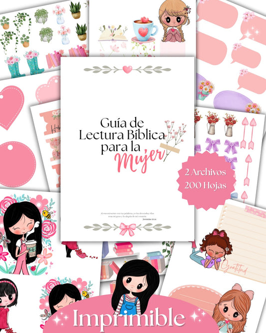 Guía de Lectura Bíblica para la Mujer (Imprimible)