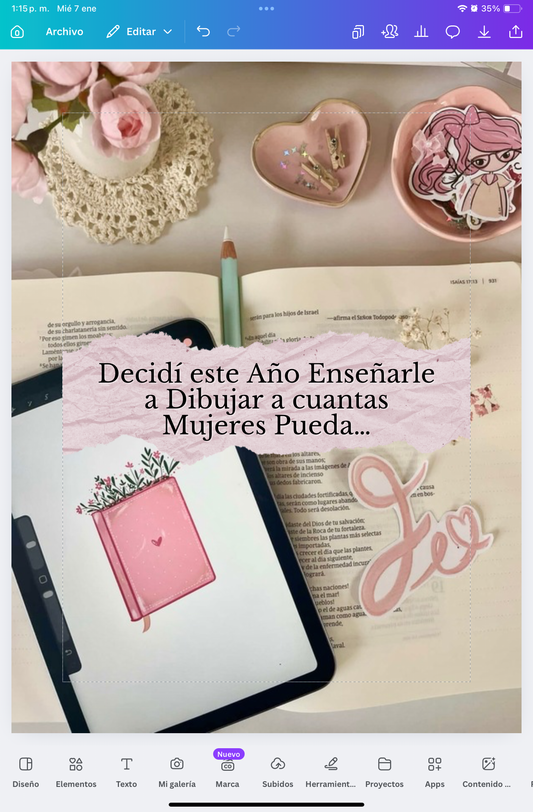 TALLER: Desde Cero-4 días para mujeres que desean dibujar desde cero y comenzar su proyecto desde casa.