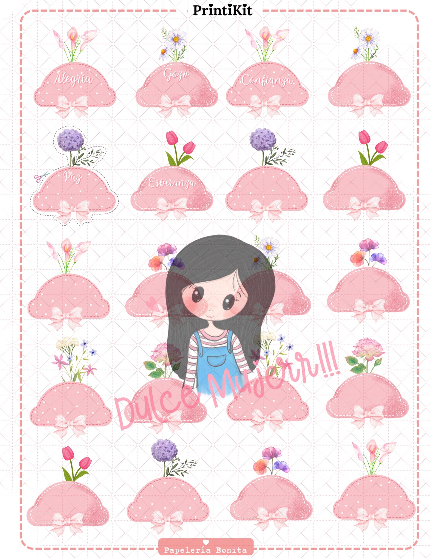 IMPRIMIBLE: Pestañas Bíblicas Emocionales