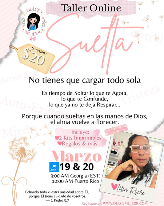 Taller Online: SUELTA!!!