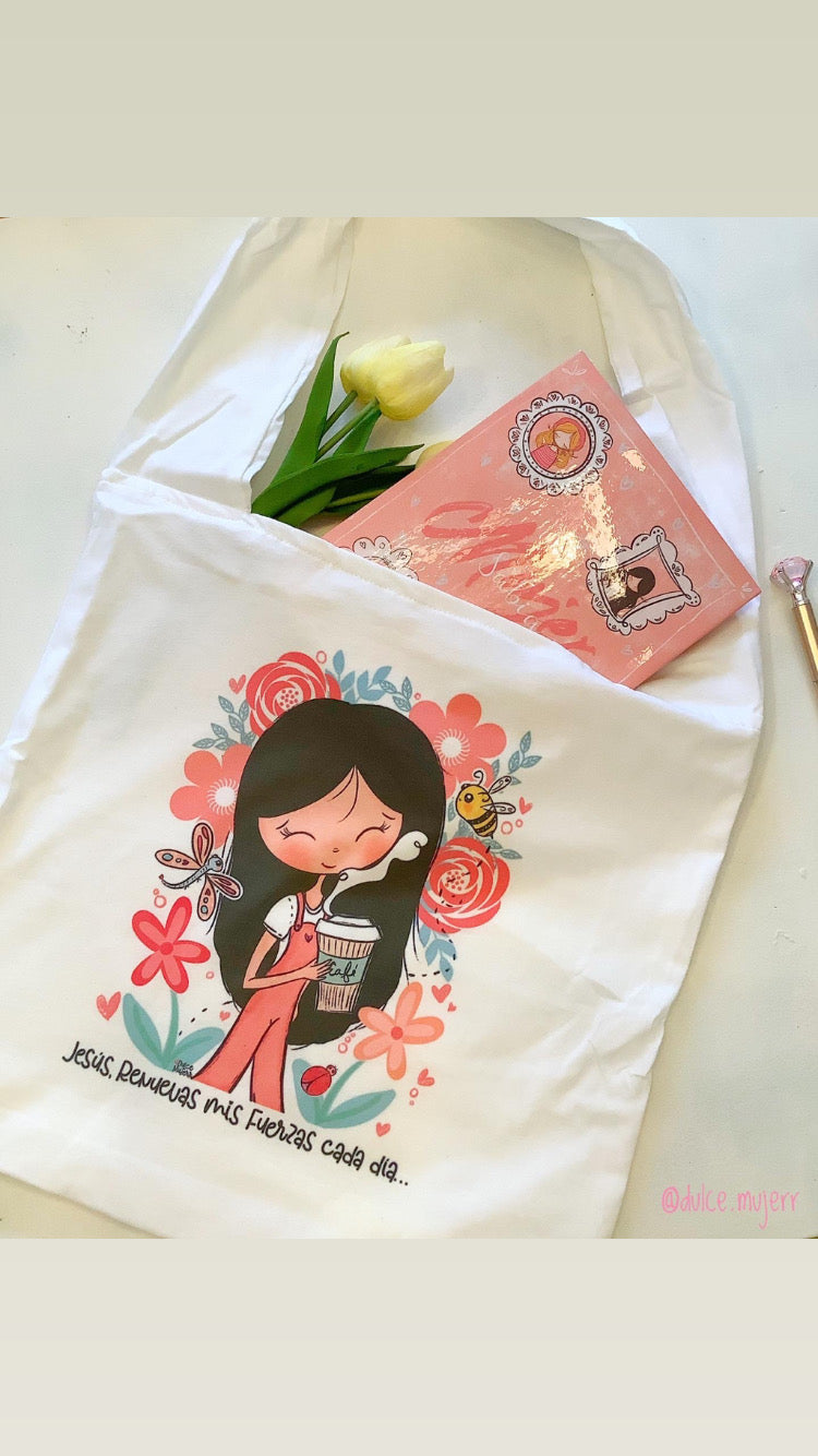 Bolso:Jesús renueva mis Fuerzas