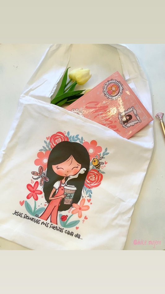 Bolso:Jesús renueva mis Fuerzas